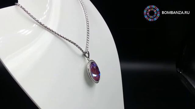 ?NEW? Колье Qudo, Tivola Burgundy delite 403665.1 R/S. Дорогая бижутерия из Германии смотреть онлайн