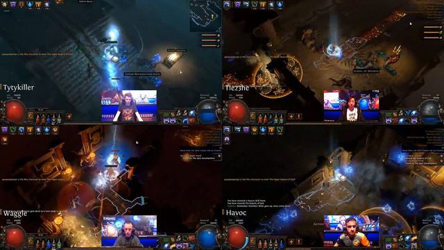 ExileCon 2019 | $17,500 Path of Exile Race | Havoc - tie23he - tytykiller - Waggle смотреть онлайн