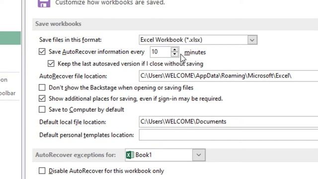 How to Enable Autosave in Microsoft Excel смотреть онлайн