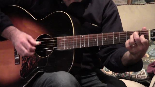 1939 Gibson Recording King Model K Jumbo SOLD (David Surette) смотреть онлайн