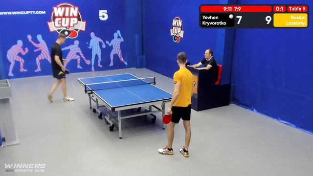 22:00 Криворотько Евгений 1-3 Лазебный Руслан стол 5 ЮГ-6 15.07.22 смотреть онлайн