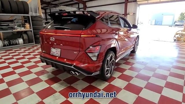 SOLD - NEW 2024 HYUNDAI KONA N LINE at Orr Hyundai (NEW) #037962 смотреть онлайн