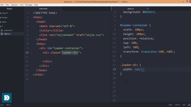 Pure CSS Loader UX - Animated Loading effect for Your website Using HTML and CSS смотреть онлайн
