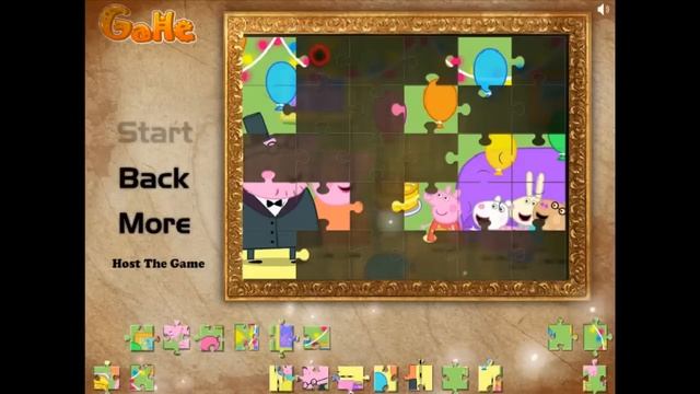 Peppa Pig Jigsaw Puzzle - Games 4 Kids смотреть онлайн