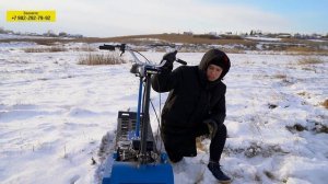 Быстрый и мощный Мотоснегокат Draхter Sport
