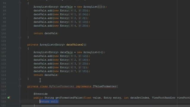 007 Formatting Data Values : MP Android Chart Tutorial смотреть онлайн