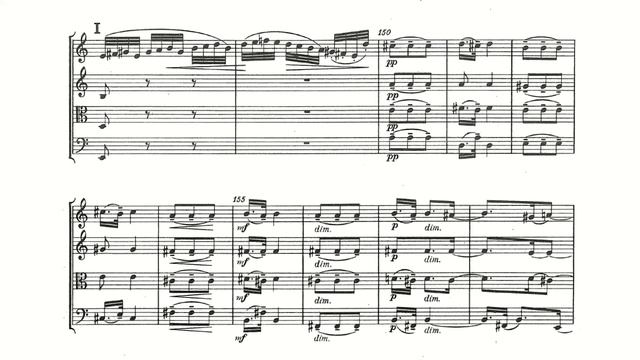 Dvořák: String Quartet No. 8 In E Major, Op. 80, B 57 (with Score)