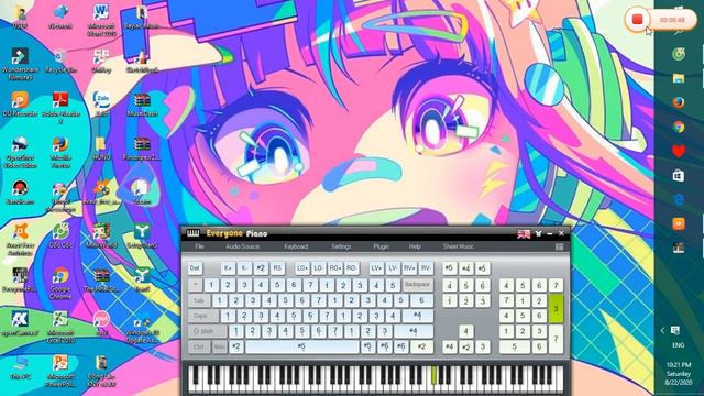 Jojo's Bizzare Adventure Ost - Golden Wind (Giorno Theme) cover by Everyone Piano смотреть онлайн