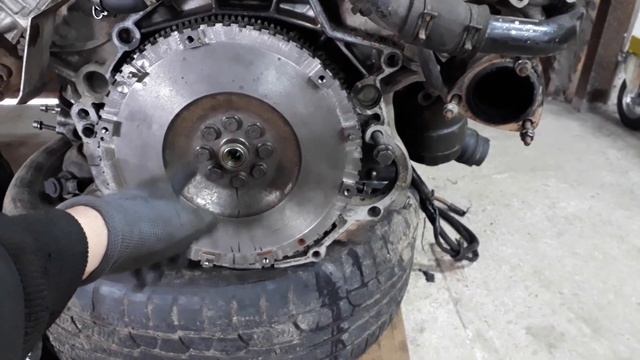 Установка механики на Ауди А8 D2. Часть 1 смотреть онлайн