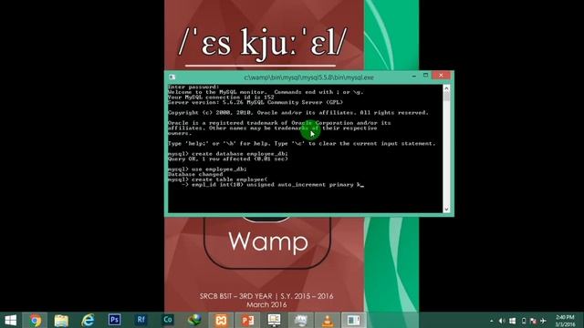SRCB BSIT DBMS2: PRIMARY KEY CONSTRAINT смотреть онлайн