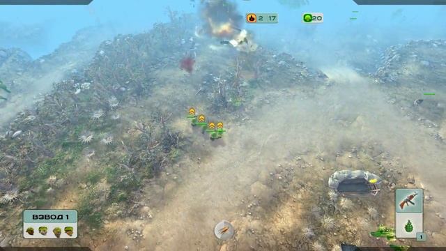 Играем в Cannon Fodder 3. Эпизод 1. Знакомство с игрой. смотреть онлайн