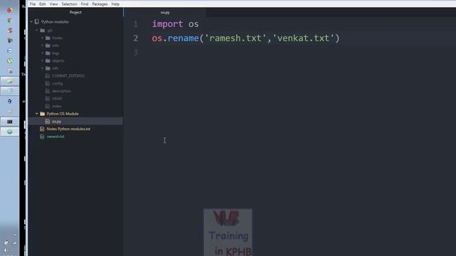 what is os module in python and how to remove and rename files python videos in telugu смотреть онлайн