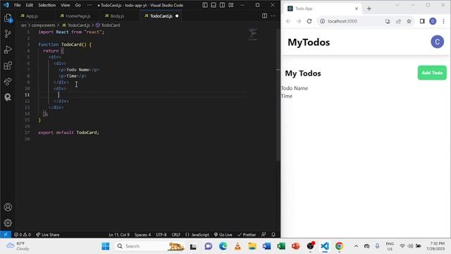 Build a TODO App | React, Tailwind CSS and Firebase with Google Authentication... смотреть онлайн
