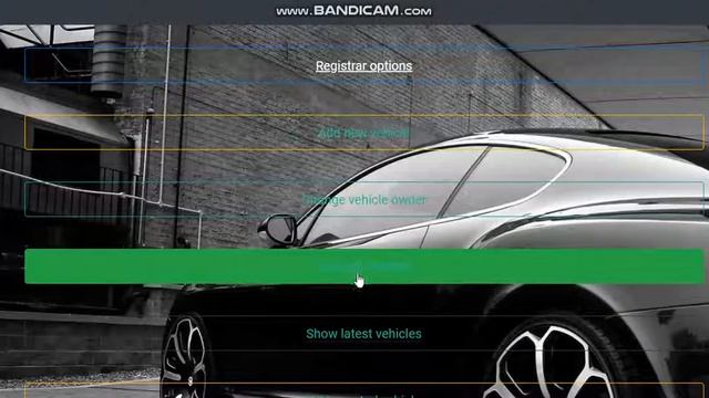 Vehicle registration center | python with flask and html | web template | sample video смотреть онлайн