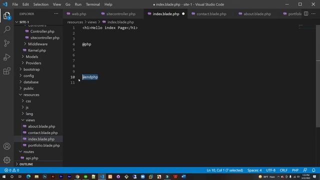 Laravel Tutorial Bangla Basic PHP Code смотреть онлайн