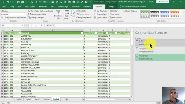 Excel Power Query / Sorgular смотреть онлайн