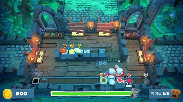 Overcooked 2 - Night of the Hungry Horde - horde 5, 2 player 100%, no repair смотреть онлайн