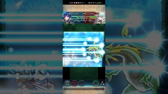 Legendary Hero Battle - Ninian:Ice-Dragon Oracle Abyssal 1 turn clear L!Seliph solo-FireEmblemHeroe смотреть онлайн
