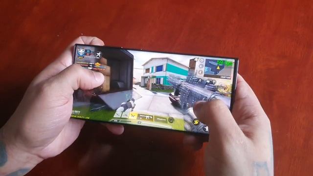Samsung Galaxy S22 Ultra Call Of Duty Mobile Gameplay 1440P WQHD+ 120Hz Exynos 2200 Processor смотреть онлайн