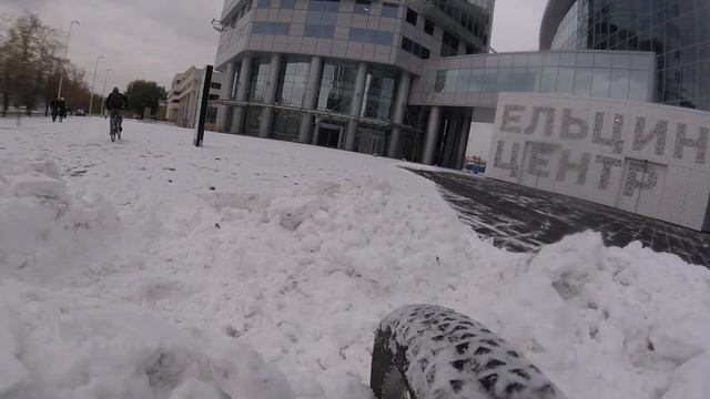 По Первому Снегу На Велике | GoPro смотреть онлайн