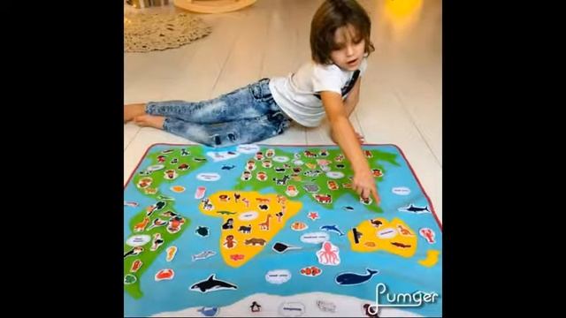 Карта животных