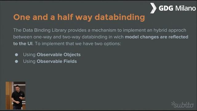 GDG Milano DevFest 2015: Binding data with Android Databinding смотреть онлайн