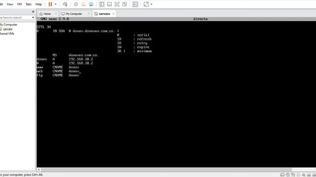 CONFIGURACION DE SERVIDOR DNS EN CENTOS 8 смотреть онлайн