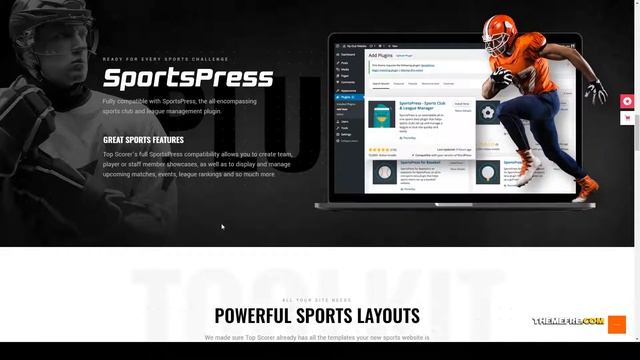 TopScorer - Sports WordPress Theme 15 sport club Ogawa смотреть онлайн