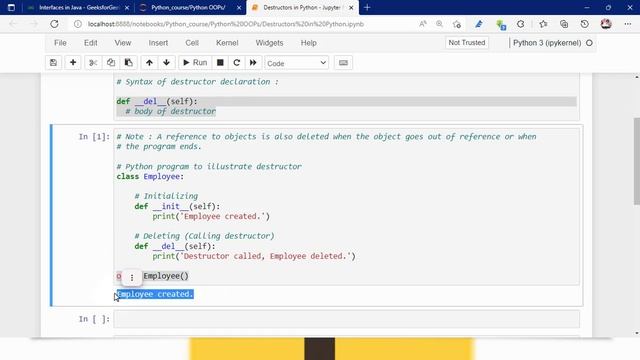 35 - Destructors in Python смотреть онлайн