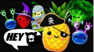 Танцующие фрукты - Halloween Танцевальная вечеринка! Веселые наряжания из фруктов и овощей!