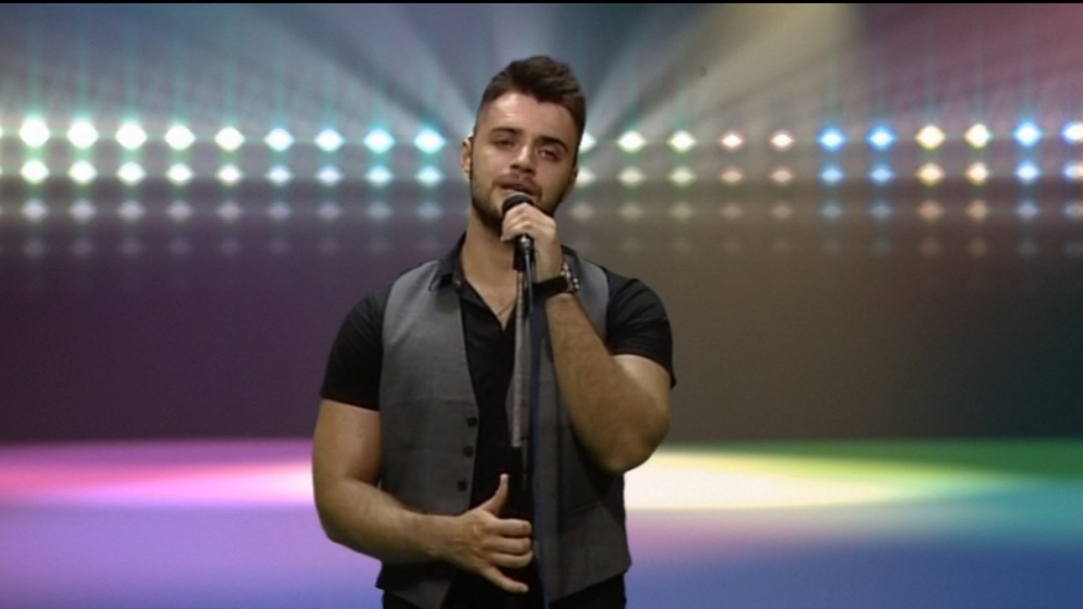 Влад Дако на телешоу 