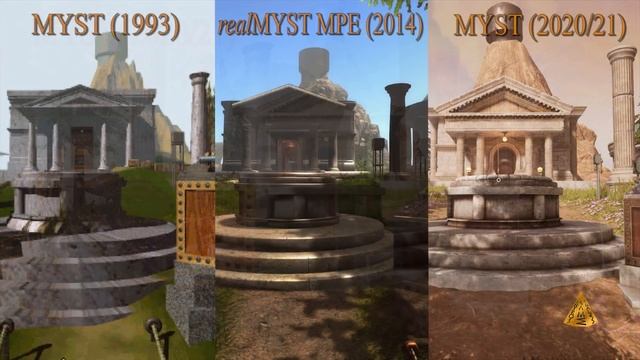 MYST 1993-2021 Comparison: Original Vs Remaster & Remakes