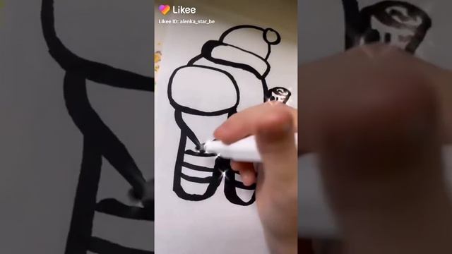 Амангос дед-мороз рисует смотреть онлайн