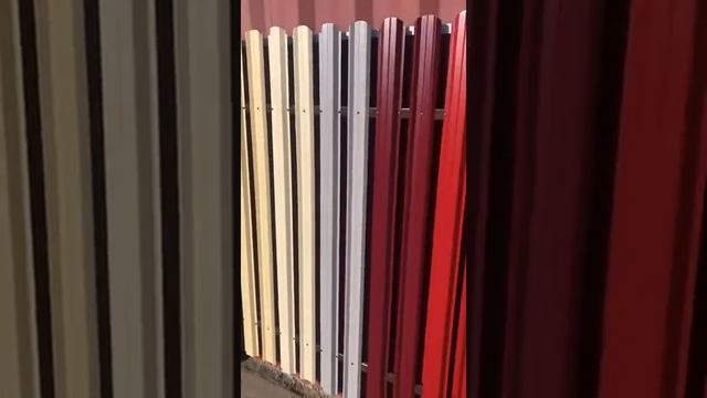 Штакетник М-П образный смотреть онлайн