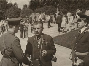 Ленинград 1975 год в-ч 45935 принятие Воинской Присяги