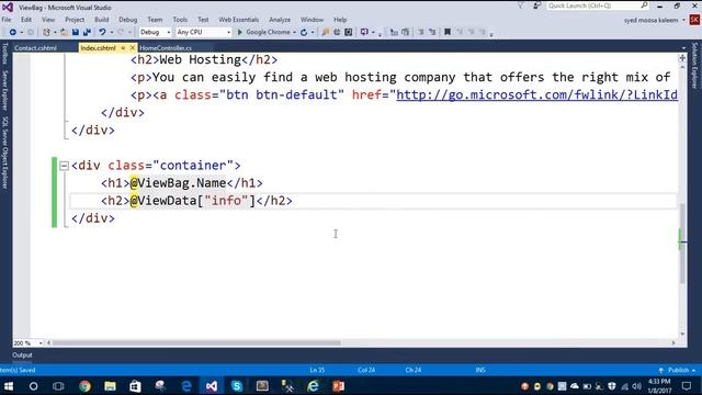 View Bag , View Data , Temp Data and Session in MVC смотреть онлайн