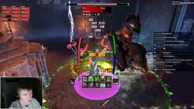 New Trial - Sanity's Edge Blind Run as Arcanist Tank | Elder Scrolls Online Necrom PTS