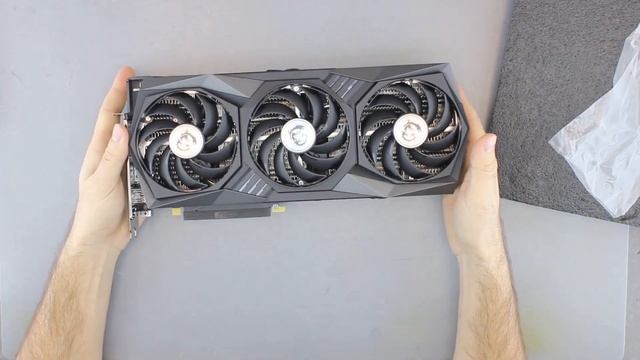 Unboxing MSI GeForce RTX 3060 Ti GAMING X TRIO смотреть онлайн