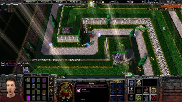 MY BEST RUN! | WC3 - Ele TD | Grubby