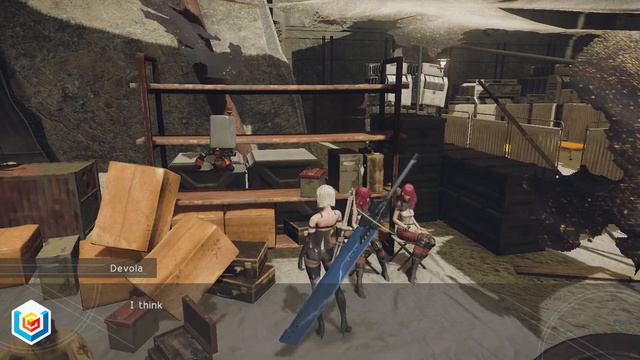 Nier: Automata Devola's Request Sub Quest Walkthrough - Resistance Camp Gameplay/Let's Play смотреть онлайн