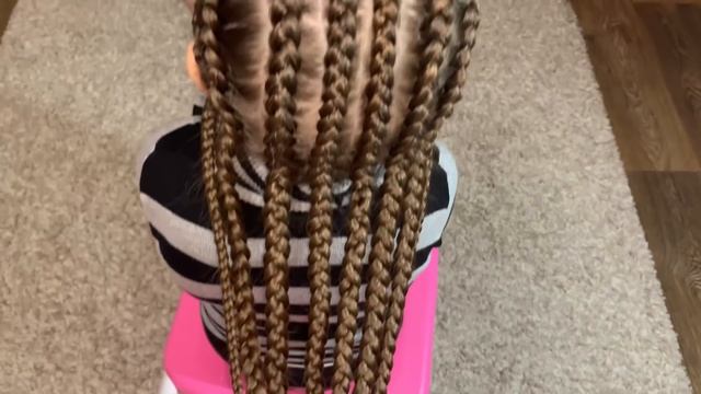 Афрокосы. Сенегальские косички через брейды, как плести? смотреть онлайн