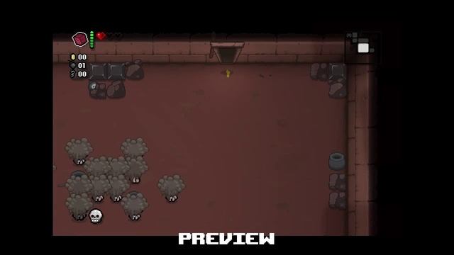 Binding of Isaac: Rebirth Item guide - Cursed Skull смотреть онлайн