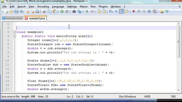 Learn Java in Hindi 41 B Generic Methods and Wildcard Arguments learning java смотреть онлайн