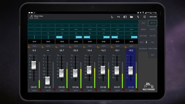 Цифровой рэковый микшер BEHRINGER XR12 смотреть онлайн