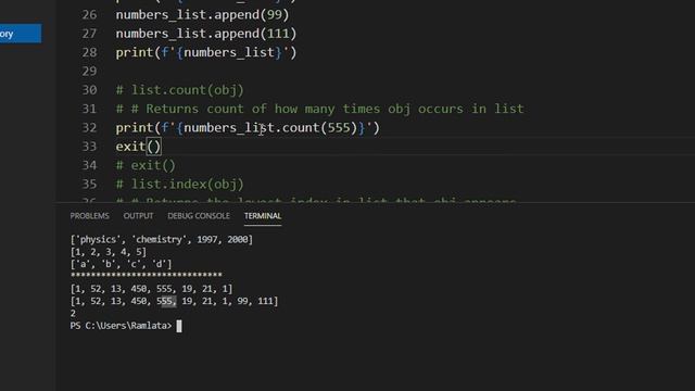 CS384 Python Programming Module 05 Basic Data Structures Lec 02 Lists Part 2 смотреть онлайн