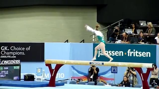 Little Emily AUS BB qualification Worlds 2010 смотреть онлайн