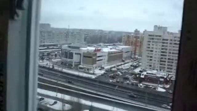 Остекление балкона с выносом в Казани раздвижными пластиковыми окнами SLIDORS. смотреть онлайн