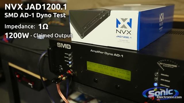 NVX JAD1200.1 Amplifier Dyno | SMD D'Amore AD-1 смотреть онлайн