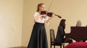 Ш.Берио Концерт для скрипки №7, 1 часть