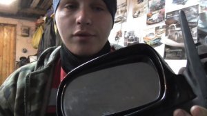 Хотел сделать зеркало заднего вида на нексии но не совсем получилось